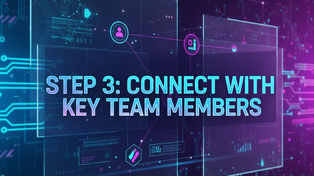 Step 3: Connect with Key Members